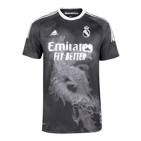 Thailand Trikot Real Madrid Human Race 2020-21 Schwarz